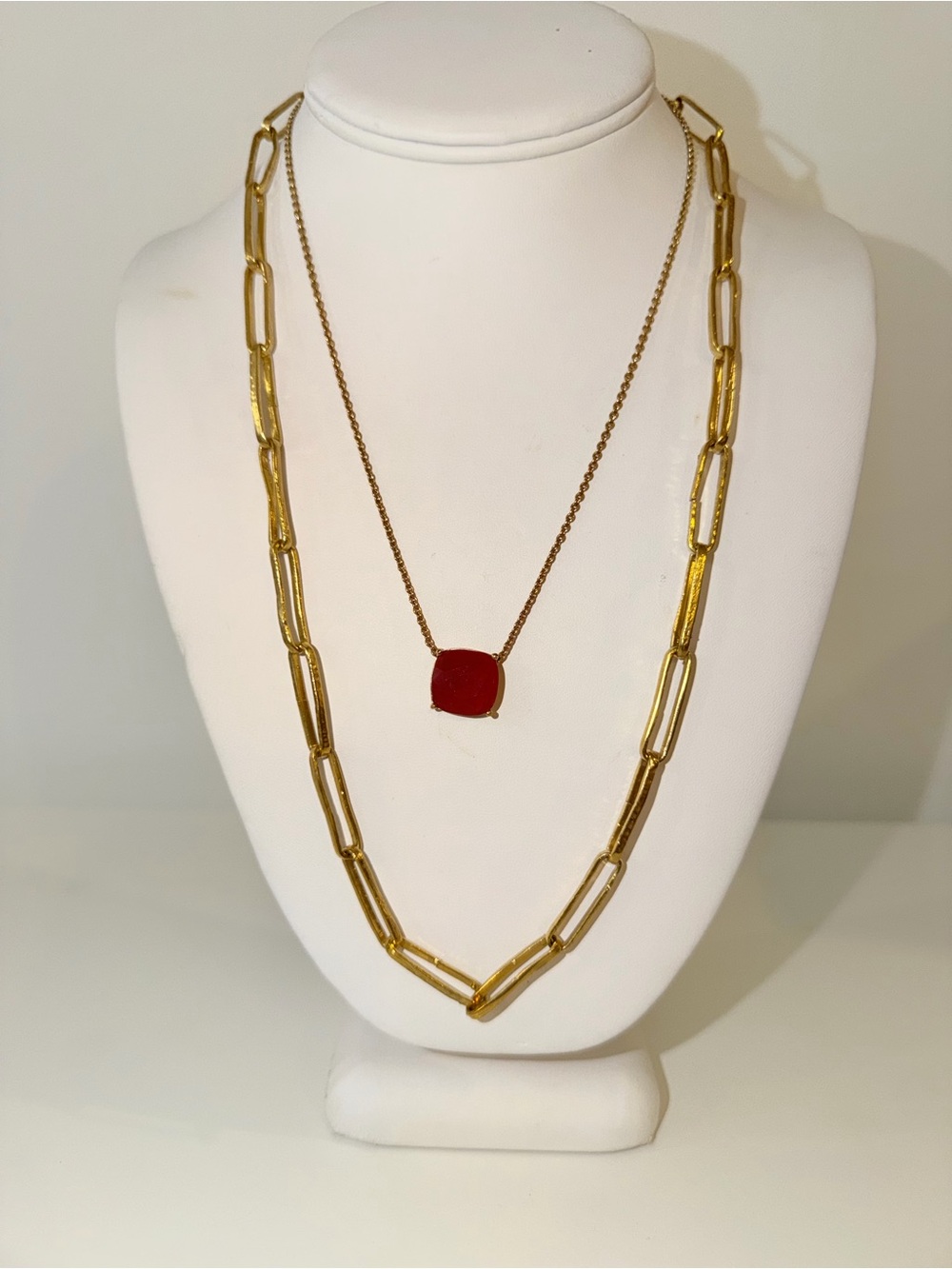 Two One Yam Israeli Gold- Tone & Kate Spade Necklace